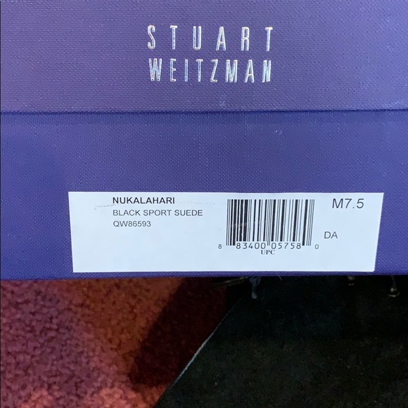 Black wedge Stuart Weitzman booties - Picture 5 of 5